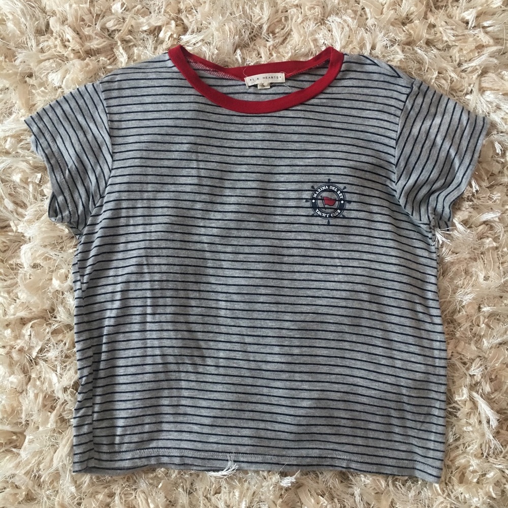 Striped Pacsun Top🌊